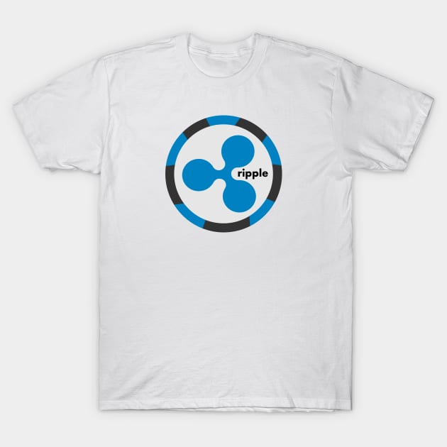 Ripple Cryptocurrency T-Shirt by yayo99